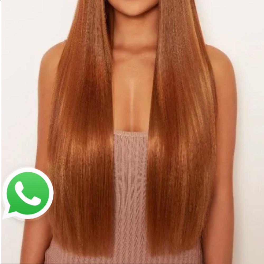 Auburn Hair Extensions super thick 26” 5 piece